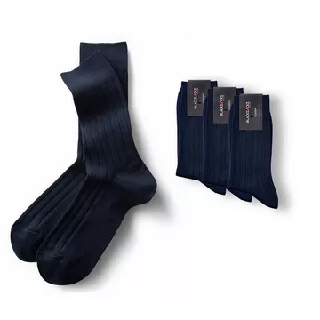 Wadensocken Classic in Navy (3 Paar)