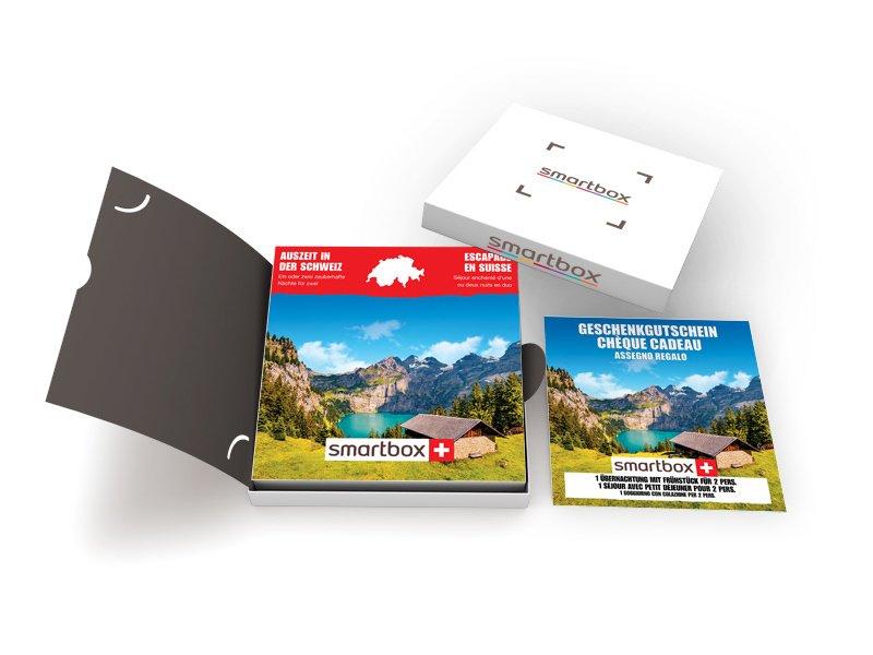 Smartbox  Auszeit in der Schweiz - Geschenkbox 