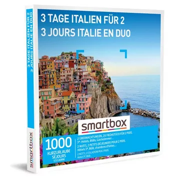 3 jours Italie en duo - Coffret Cadeau