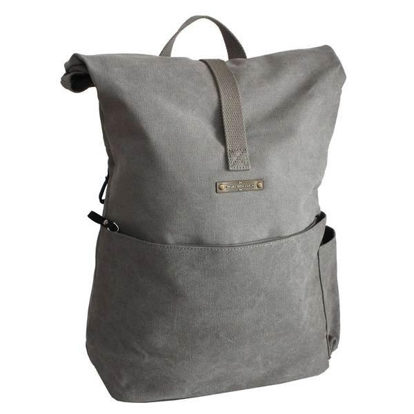 Image of Margelisch Canvas Rolltop-Rucksack Ravin 1 grey