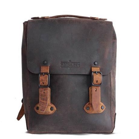 Margelisch Leder-Rucksack Lamar 1 brown  