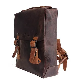 Margelisch Sac dos en cuir Lamar 1 brown acheter en ligne MANOR