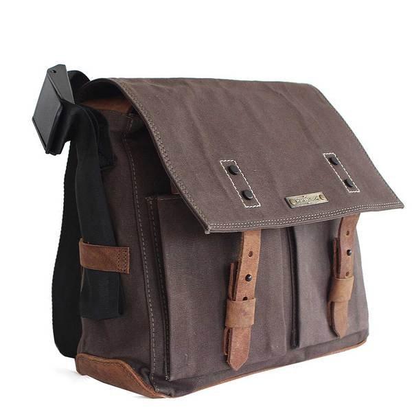 Margelisch Nevel 1 Canvas Sac Messenger Rétro  