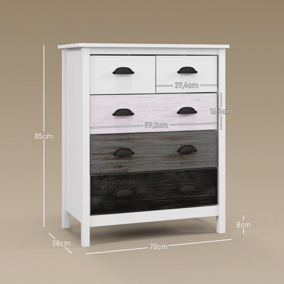 HOMCOM  Armoire de stockage 