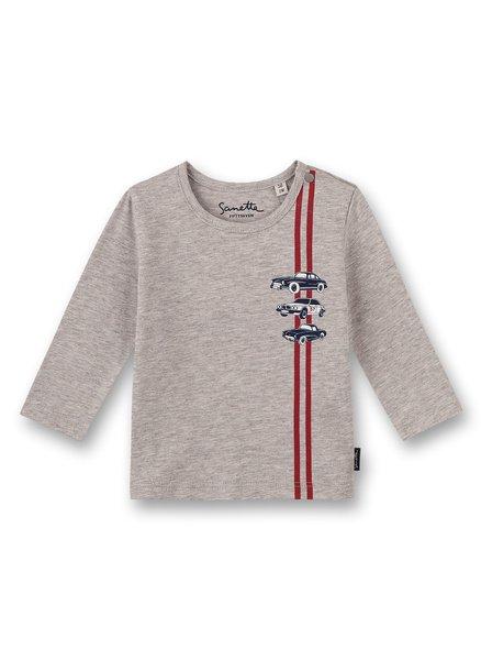 Image of Baby Jungen Shirt Autos Unisex Grau 56
