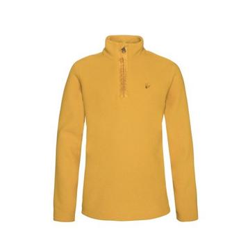 Jungen Fleece-Pullover PERFECTY dark yellow