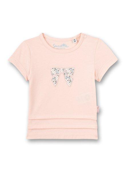 Sanetta Fiftyseven  Baby Mädchen T-Shirt Fluffy Duckling rosa 