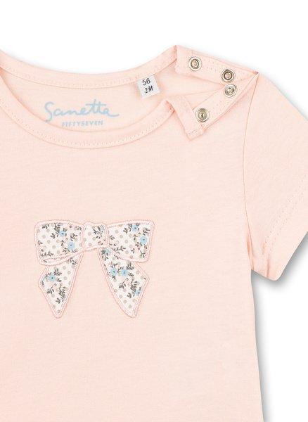 Sanetta Fiftyseven  Baby Mädchen T-Shirt Fluffy Duckling rosa 