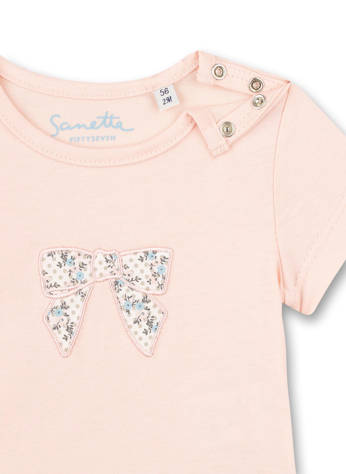 Sanetta Fiftyseven  Baby Mädchen T-Shirt Fluffy Duckling rosa 