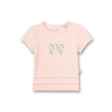 Baby Mädchen T-Shirt Fluffy Duckling rosa