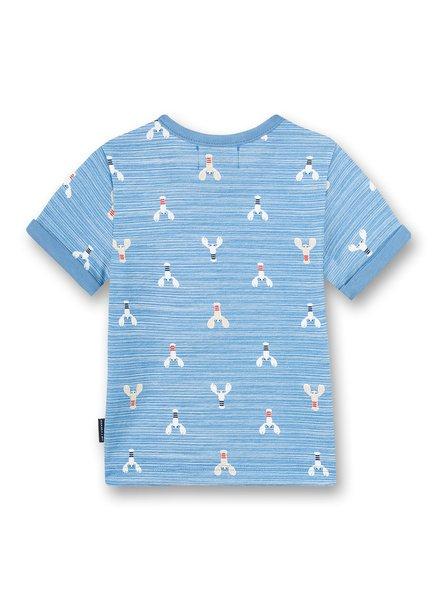 Sanetta Fiftyseven  Baby Jungen T-Shirt Little Lobster Allover 