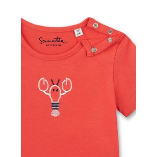 Sanetta Fiftyseven  Baby Jungen T-Shirt Rot Little Lobster 