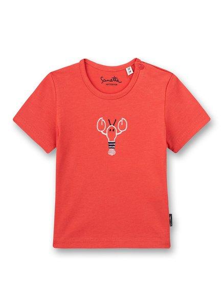 Image of Baby Jungen T-shirt Rot Little Lobster Unisex Rot 68