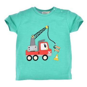 Kleinkinder T-Shirt Bauwagen