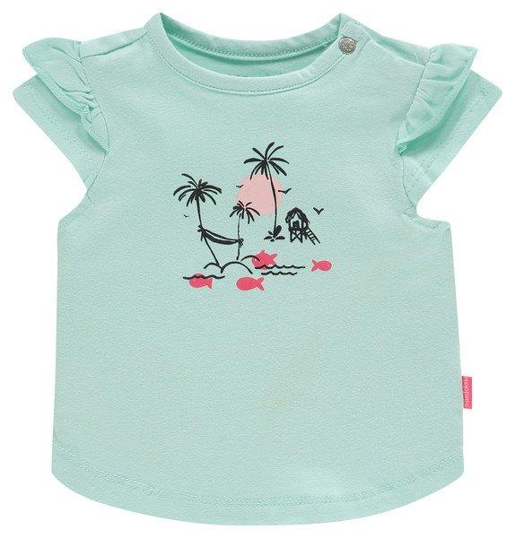 Image of Baby T-shirt Chino Bay Unisex Türkisblau 62
