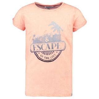 GARCIA  Mädchen T-Shirt Mit Aufdruck orange 