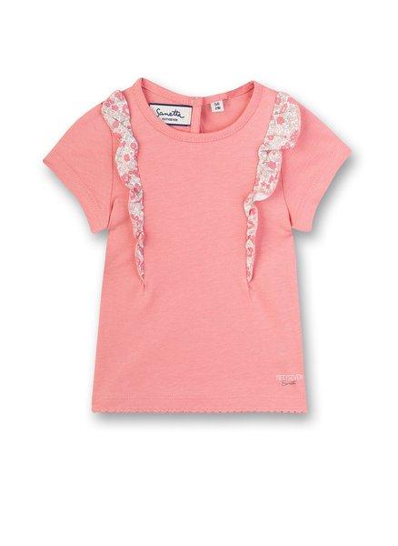 Image of Baby Mädchen T-shirt Rosa Lovely Bunny Unisex Rosa 56