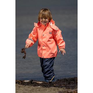 Rukka  Kinder Regenjacke Joshi neon salmon 