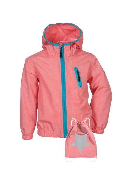 Rukka  Kinder Regenjacke Travelino strawberry pink 