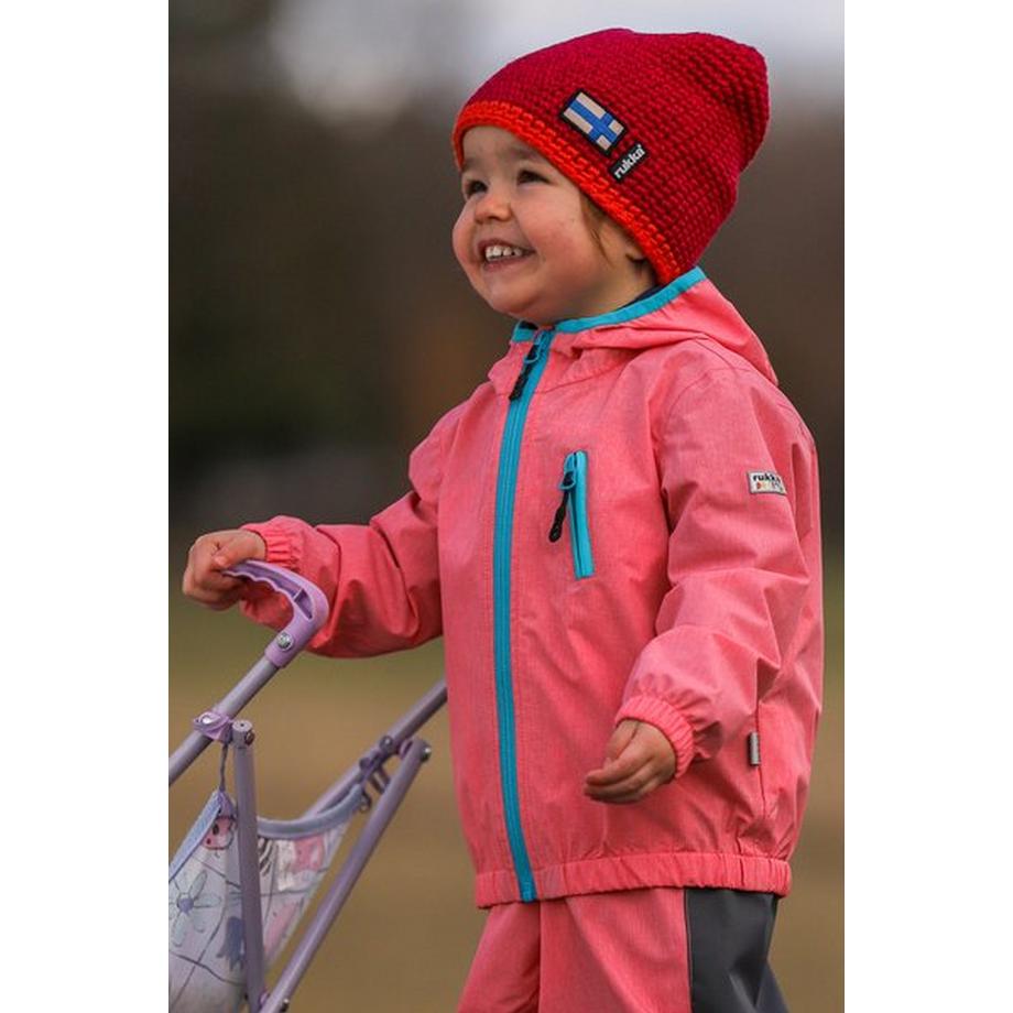 Rukka  Enfants imper Travelino fraise rose 