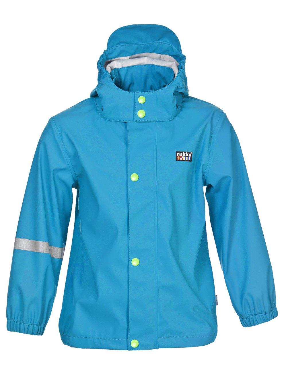 Image of Kinder Regenjacke Joshi Italien Sea Jungen Blau 98