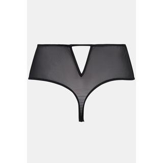 Ulla Popken  Stringpanty, Mesh, Ouvert 