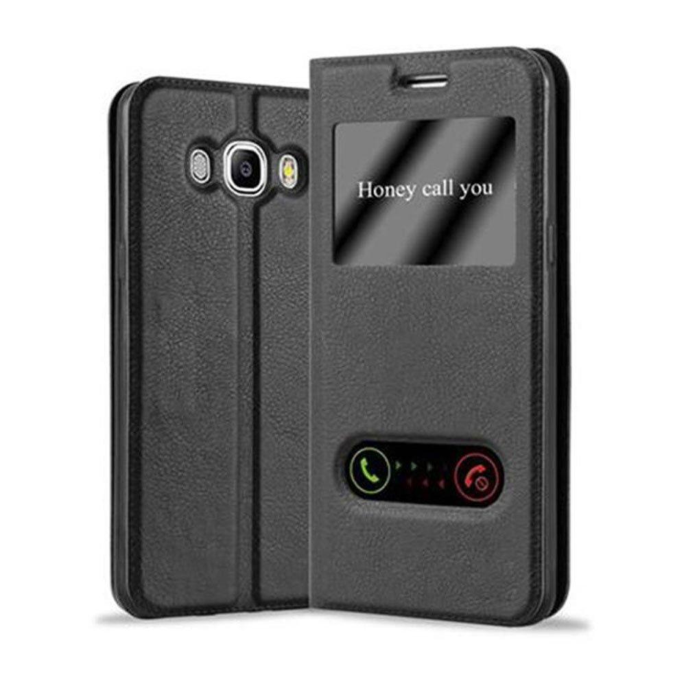 Image of Hülle für Samsung Galaxy J5 2016 Magnetverschluss, 2 Sichtfenstern