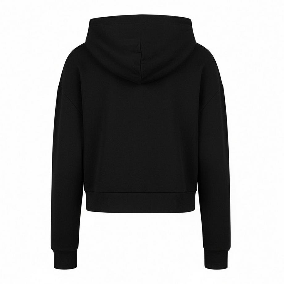 Armani Exchange Sweat à Capuche Court avec Imprimé Graphique  