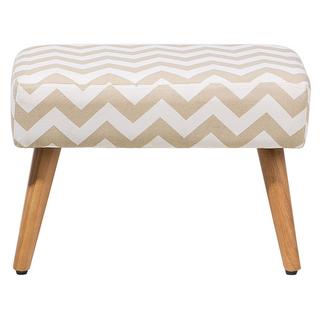 Beliani Hocker aus Baumwolle Modern TAKOMA  