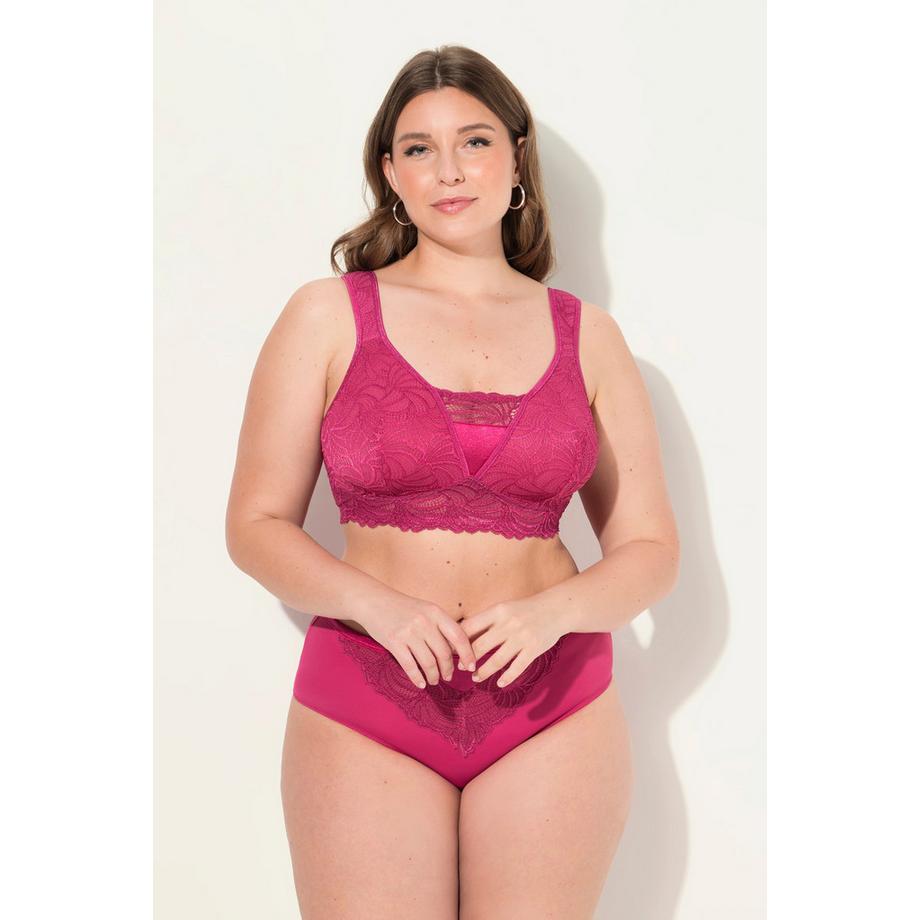 Ulla Popken Bralette Pizzo senza Ferretto  