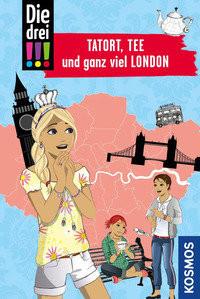 Die drei !!!, Tatort, Tee und ganz viel London Erlhoff, Kari; Misselwitz, Franziska (Illustrationen) Copertina rigida 