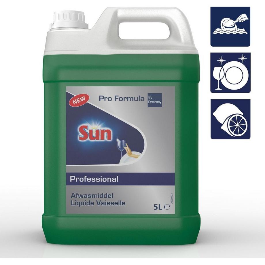 SUN Sun Professional Handgeschirrspülmittel 5 l (Von Hand, Flüssig)  