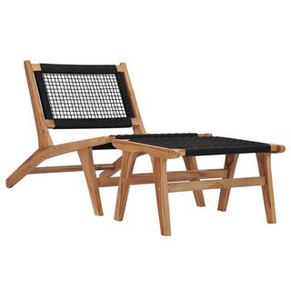 VidaXL Chaise longue bois  