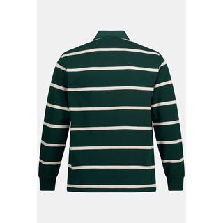 JP1880  Rugby-Sweater, Ringel, Web-Kragen 