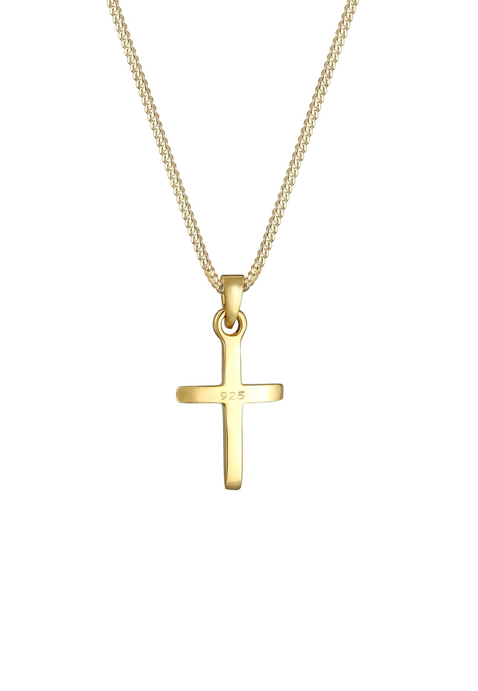 Elli  Halskette Kreuz Symbol Anhänger Religion 