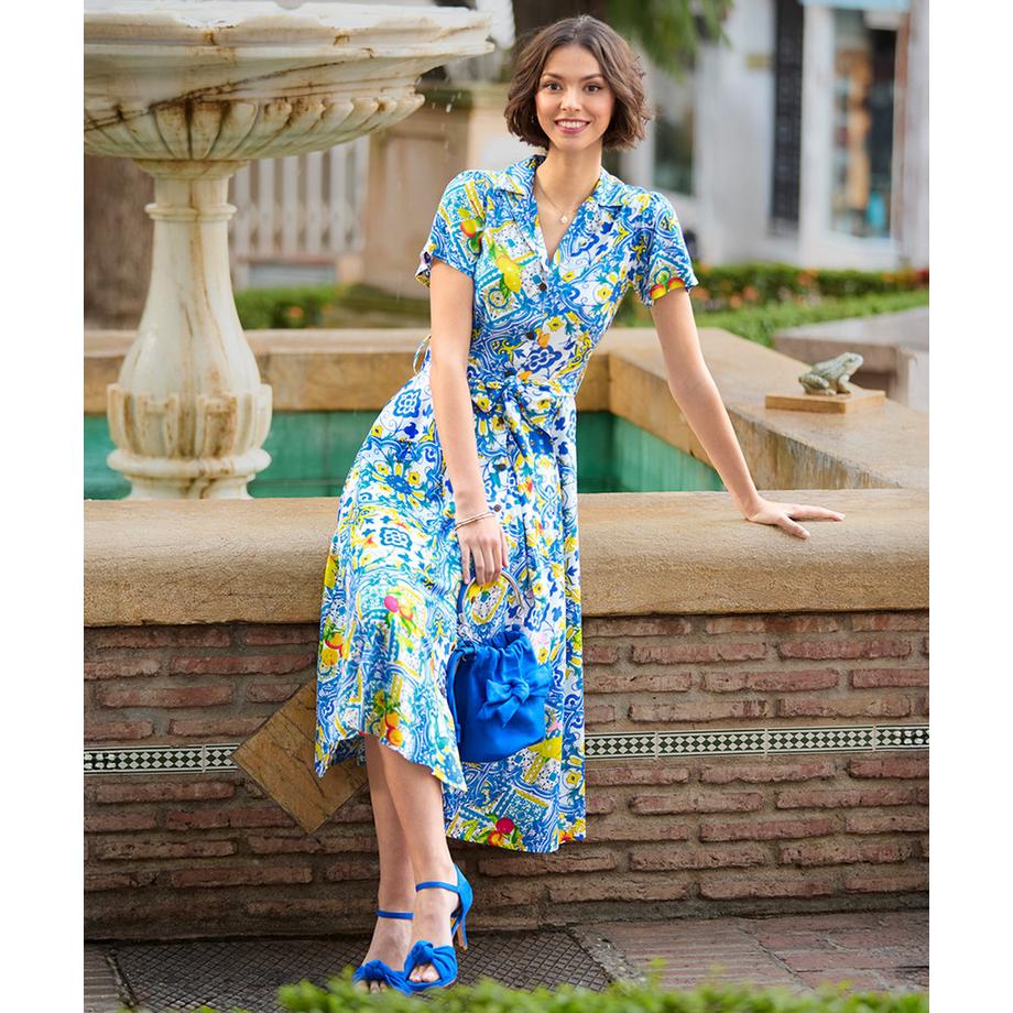 Joe Browns Tailliertes Hemdblusenkleid im Vintage Look  