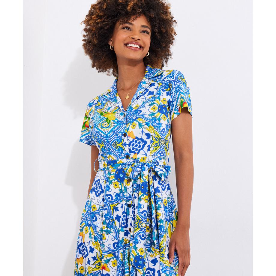 Joe Browns Tailliertes Hemdblusenkleid im Vintage Look  