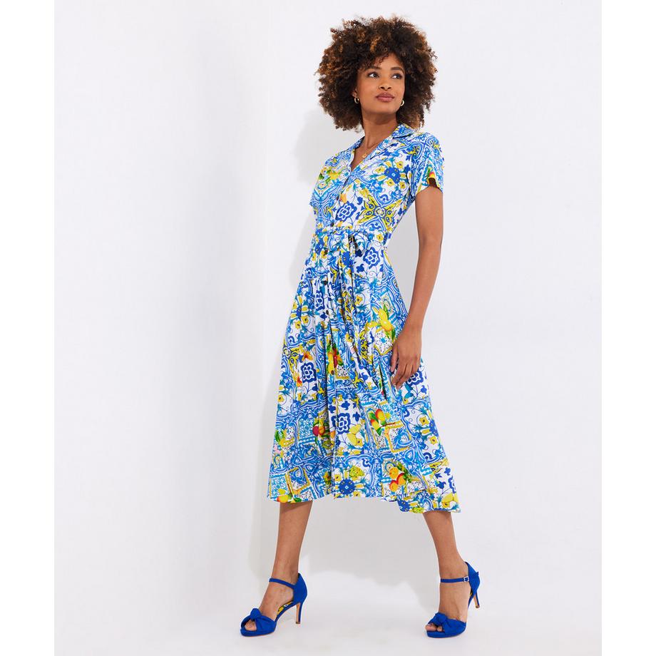 Joe Browns Tailliertes Hemdblusenkleid im Vintage Look  