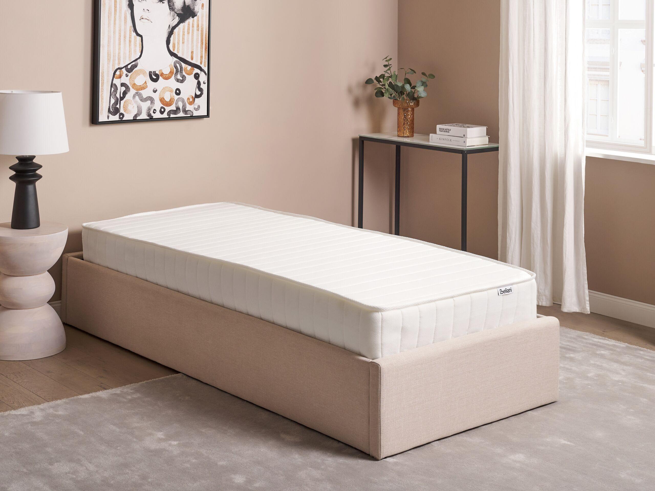 Beliani Matelas à ressorts ensachés en Ressorts ensachés MISTY - Dur  