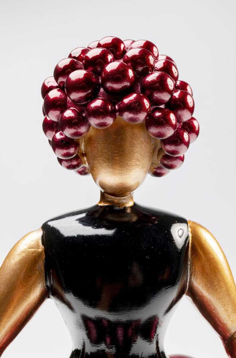 KARE Design Figurine déco prima ballerina pom violet 35  