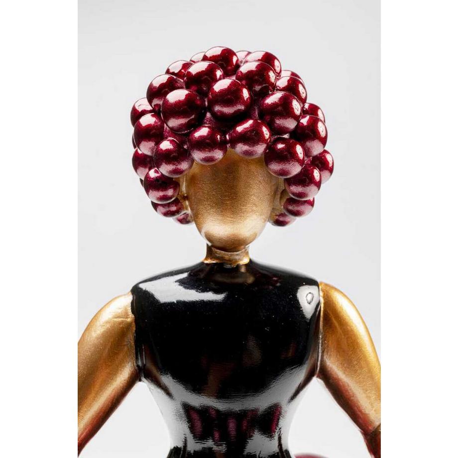 KARE Design Deko Figur Primaballerina Pom lila 35  