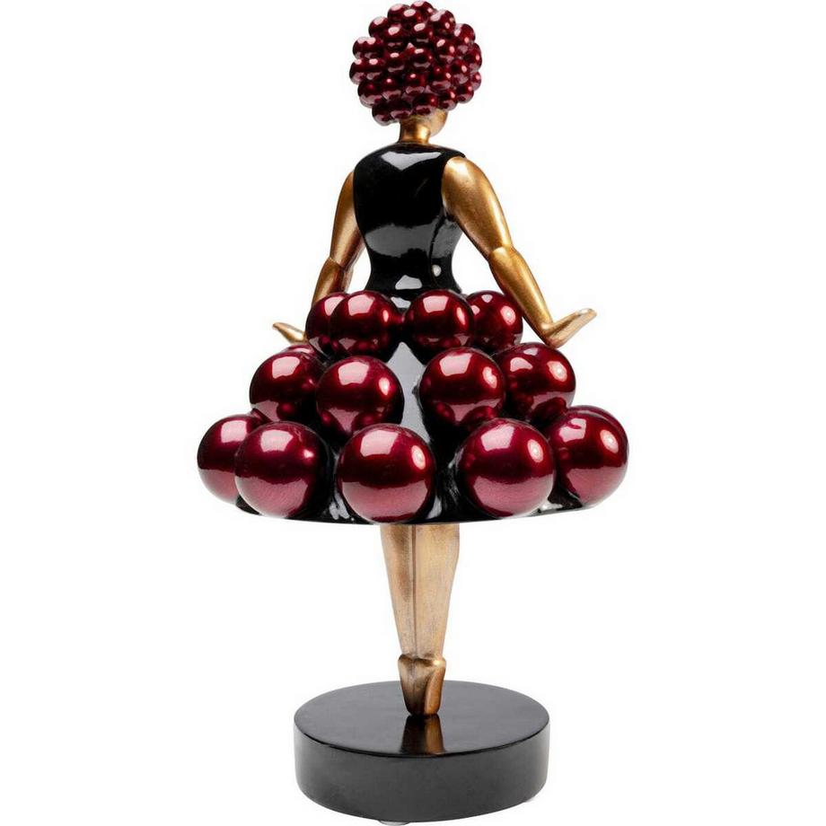 KARE Design Deko Figur Primaballerina Pom lila 35  