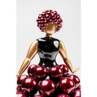 KARE Design Figurine déco prima ballerina pom violet 35  