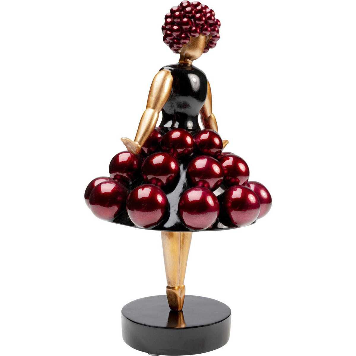 KARE Design Figurine déco prima ballerina pom violet 35  