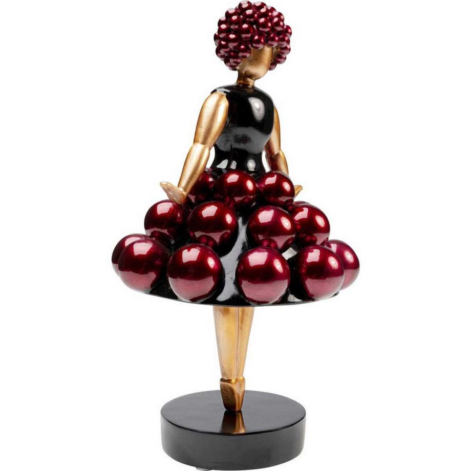 KARE Design Deko Figur Primaballerina Pom lila 35  