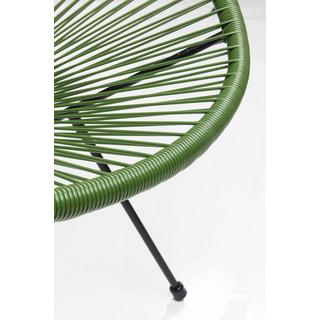 KARE Design Fauteuils Acapulco (lot de 2) vert  