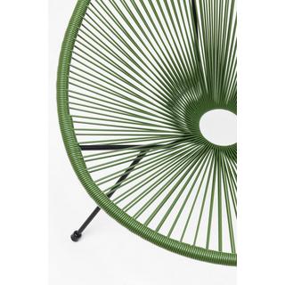 KARE Design Fauteuil Acapulco (lot de 2) vert  