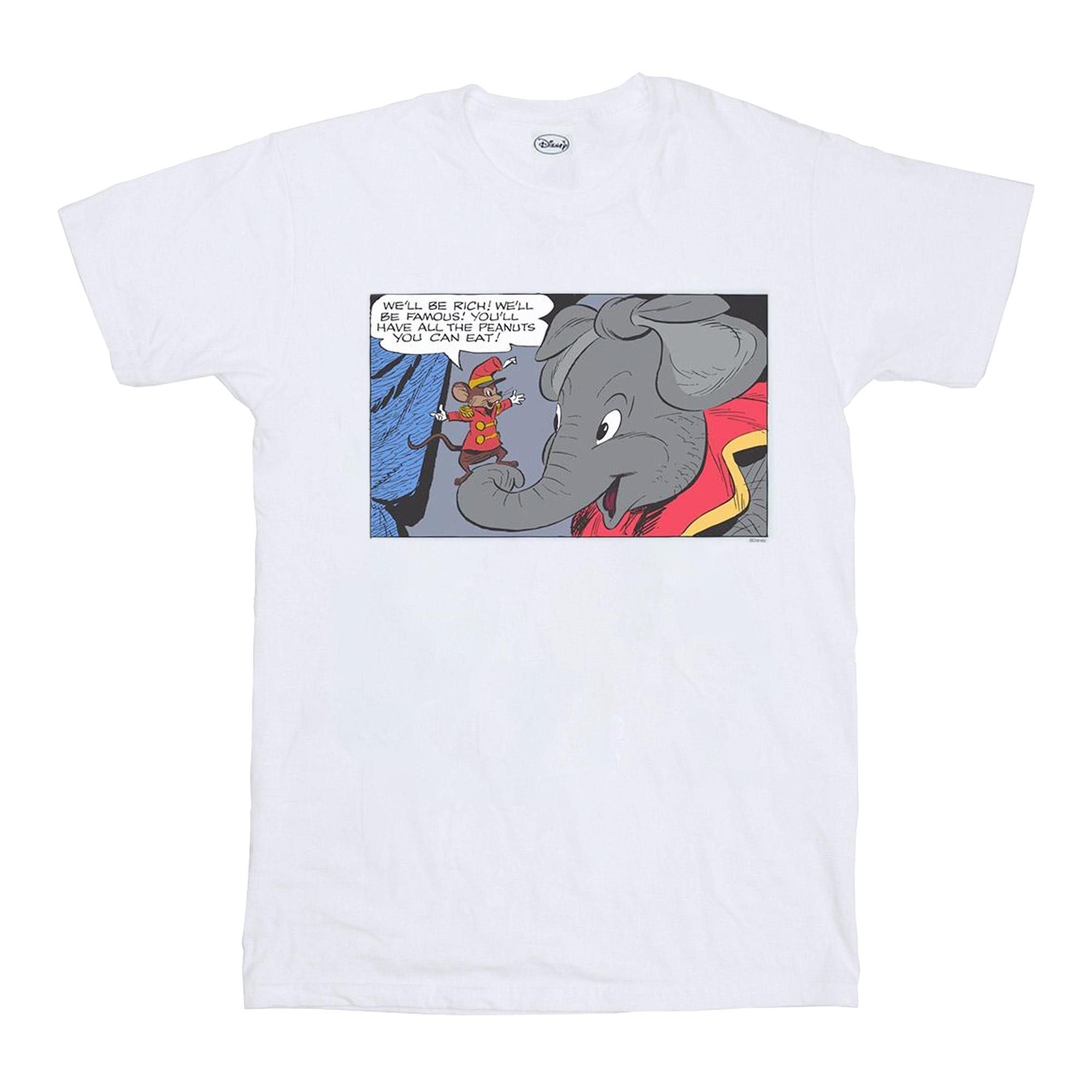 Image of Dumbo Rich And Famous Tshirt Unisex Weiss 152-158