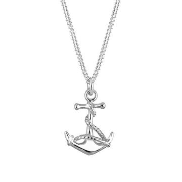 Collier Femmes Pendentif Ancre Maritime Tendance Été