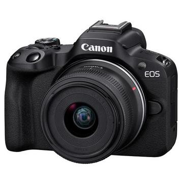 Canon EOS R50 kit (18-45)(55-210) Noir (avec adaptateur)